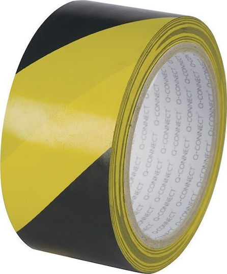 Q-Connect Q-Connect Markierungsband in Schwarz Farbe 20m x 4,8cm