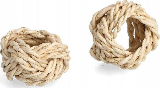 Zeller Macrame Wall Decor Handmade Brown from Fabric 5cm