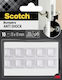Scotch Scotch Möbelschutz Filz Platz mit Aufkleber 13x13mm 10 Stück