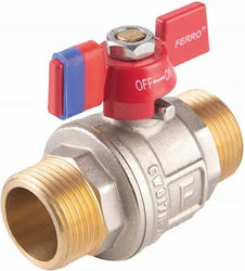 Ferro ZKW-15-NN-M-FER-POWER Βάνα / Διακόπτης 1/2" Αρσενικό