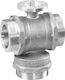 Honeywell Регулиращ Шарови Кран 3 Пътен Dn25 G11/2 Kvs=10 Без Активатор Mvn R2