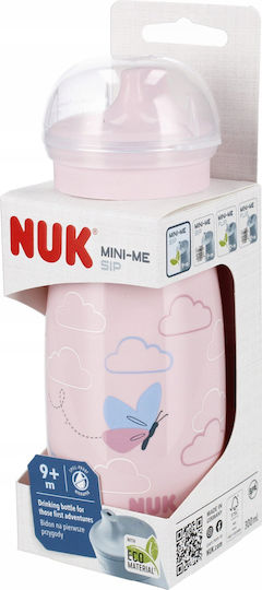 Nuk Образователно Биберон Силиконов Розов за 9m+ 300ml