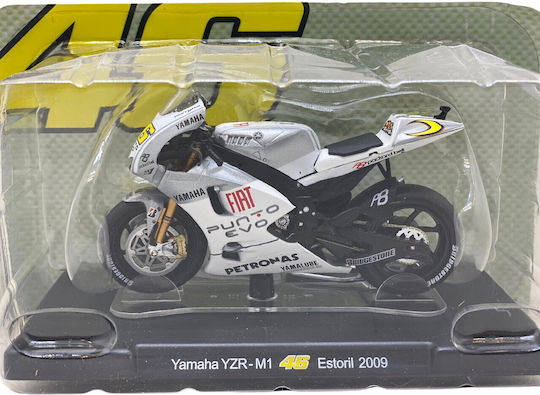 Model Motocicletă Yamaha Yzr-m1 2009 Valentino Rossi Scara 1:18