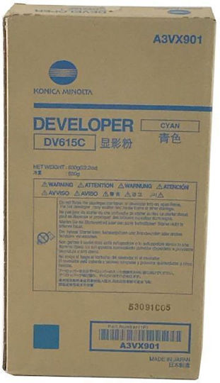 Konica Minolta DV-615C Original Drucker Trommel Kit Toner Laser Cyan