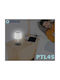 Platinet Table Lamp LED with Black Shade and Base