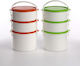 Lumarko Commercial Food Container Plastic 1.2lt 2x1cm 2 Pieces