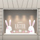 Великденски Дисплей Mrs Mr Bunny 100x40см