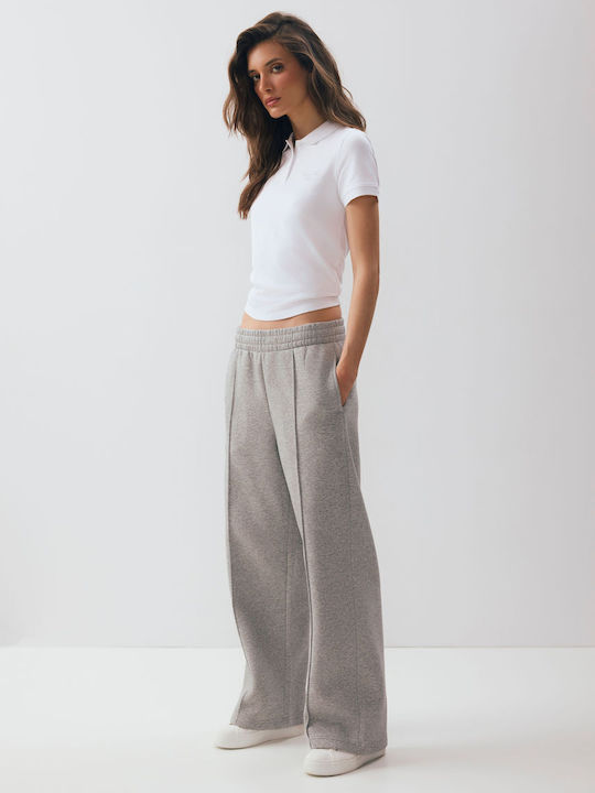 Cottis Sweatpants Flared Grey