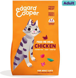 Edgard Cooper Fresh Chicken Dry Cat Food Grain-Free For Adult Neutered Cats With Chicken / Meat / Salmon 4kg Edgard Cooper Fresh Chicken Dry Cat Food Grain-Free For Adult Neutered Cats With Chicken / Meat / Salmon 4kg