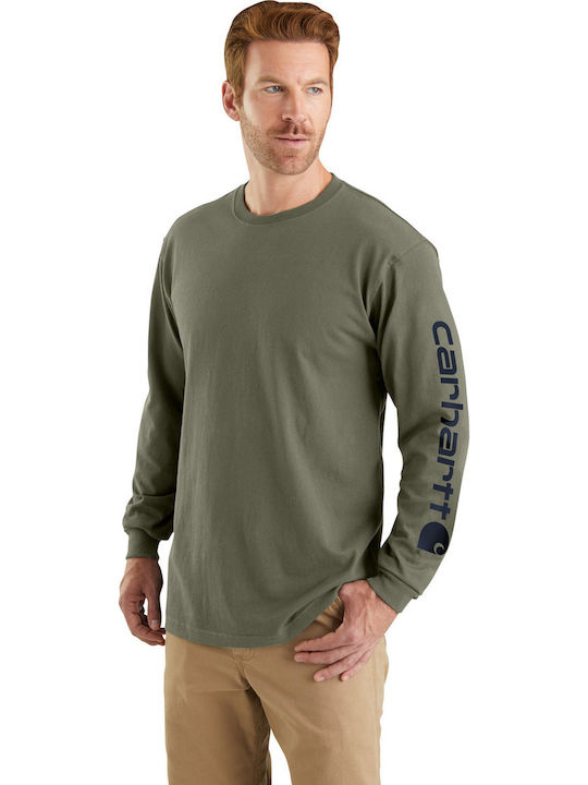 Carhartt Bluză cu mânecă lungă neagră Carhartt Bluză cu mânecă lungă neagră