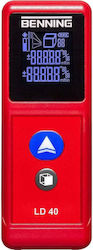 Benning Laser Distance Meter BG050500 with Measuring Range 0.05m-40m