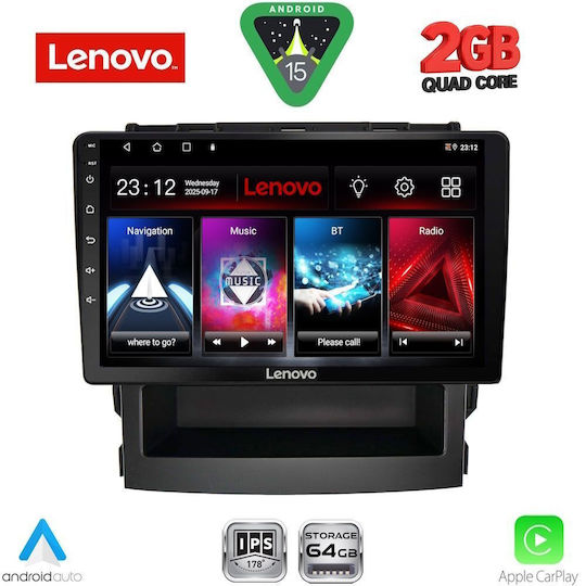 Lenovo Автомобилна Аудио Система за Subaru Forester / Impreza 2019-2025 (Bluetooth/USB/WiFi/GPS/Apple CarPlay/Android Auto) с Touch Screen 9"