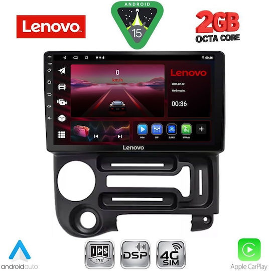 Lenovo Автомобилна Аудио Система За Hyundai Atos 1996-2013 Bluetooth USB Вграден Wi-Fi GPS Apple CarPlay Android Auto С Touch Screen 9"