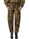 Damen Stoffhose Blumen