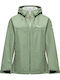 Puez Aqua 4 Ptx 2.5l Women's Jacket for Winter Light Green