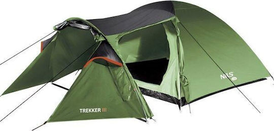 Nils Trekker III Campingzelt Iglu mit Doppeltuch 4 Jahreszeiten für 3 Personen 390x210x130cm
