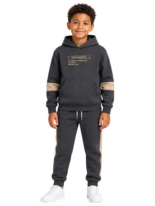 Action Sportswear Σετ Φόρμας Γκρι