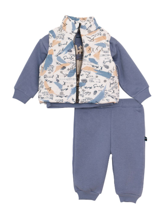 Kinder Sweatpants Set Hellblau