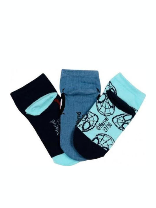 Marvel Kids' Multicolour Socks 3 Pair