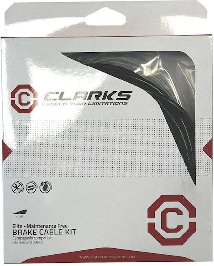 Clarks Set of Galvanized Pre-coated Outer Brake Housing Cable Road