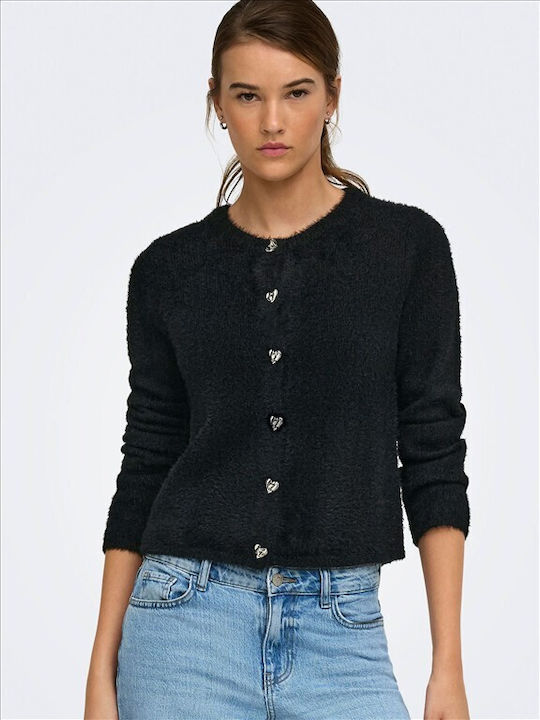 Only Gestrickte Damen Strickjacke mit Knöpfen S...