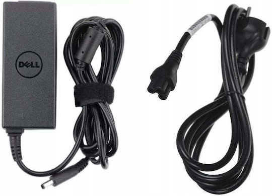 Dell Лаптоп Зарядно Устройство 45W 19.5V със Свалящ Се Кабел За Захранване и със Зарядни Устройства