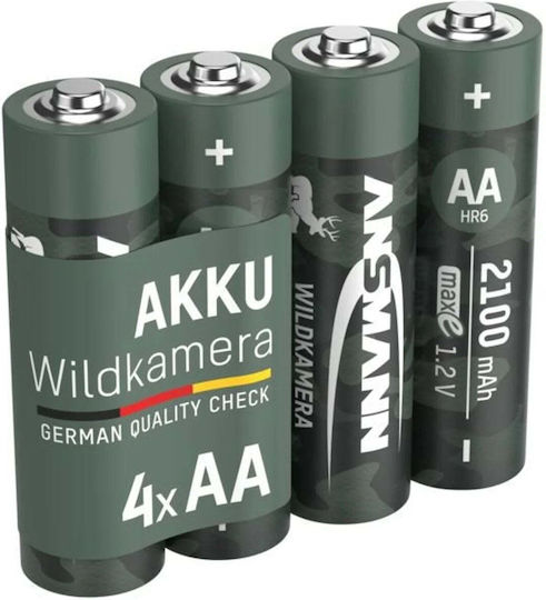 Ansmann Baterii Reîncărcabile AA Ni-MH 2100mAh 1.2V 4 Bucăți