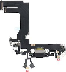 Handy Ersatzkabel mit Anschluss zum Aufladen in Schwarz für iPhone 13 Mini Handy Ersatzkabel mit Anschluss zum Aufladen in Schwarz für iPhone 13 Mini