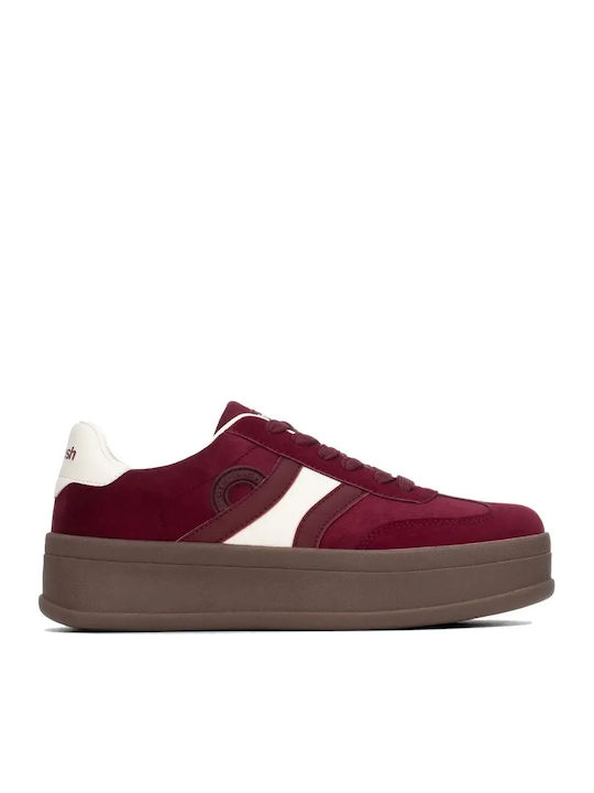 Refresh Vegan Women's Sneakers Burgundy