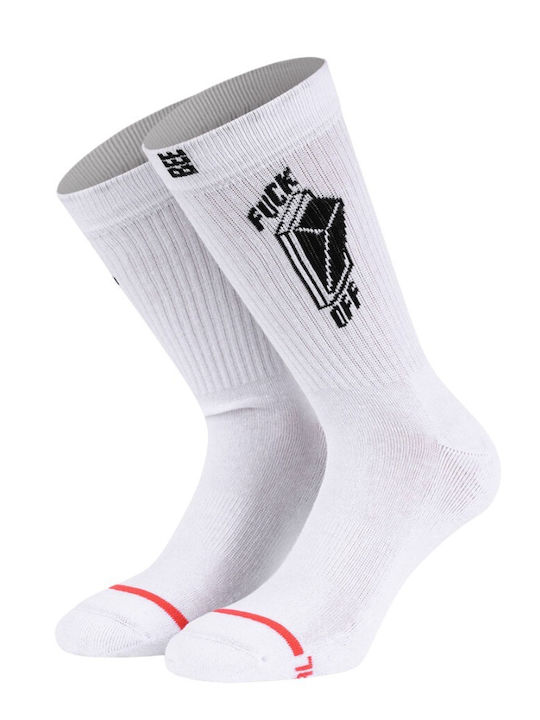Bee. Unusual. Off Men's Socks White