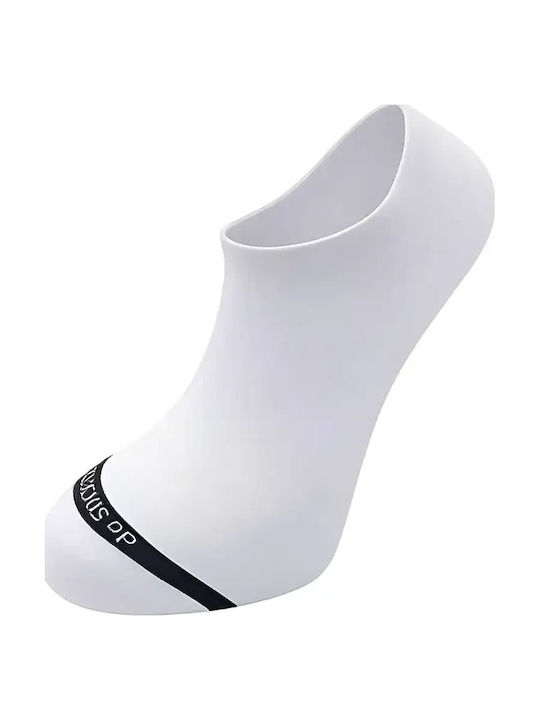 Desocks Ανδρικές Κάλτσες Λευκό 3Pack