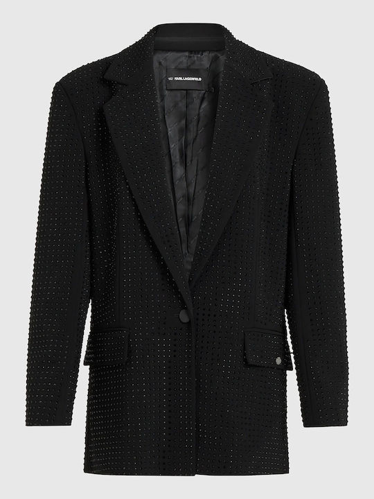 Karl Lagerfeld Дамско сако Черно