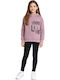 Kinder-Set mit Leggings 2-teilig Rosa