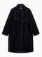 Women's Wool Coat Black