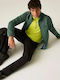 Full Men's Fleece Jacket Dark Forest Green