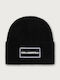 Beanie Γυναικείος Σκούφος Πλεκτός σε Μαύρο χρώμα
