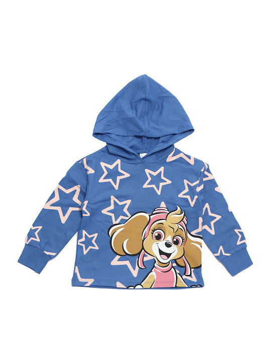 Bluza Pentru Copii Cu Glugă Albastră