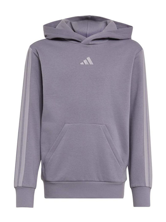 Kinder-Sweatshirt mit Lila Kapuze Essentials