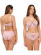 Damen-Slip mit Spitze Rosa