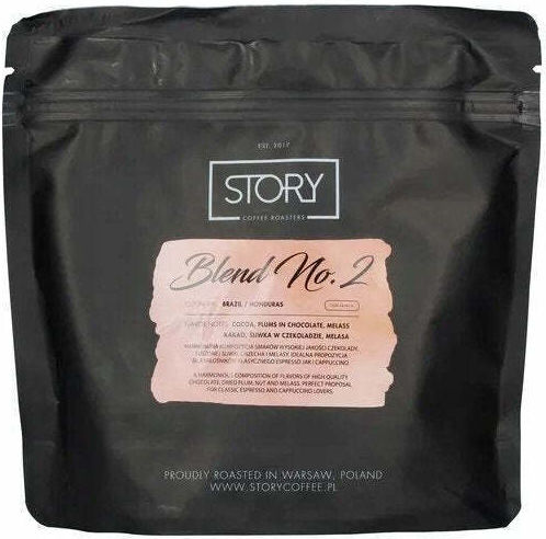 Story Coffee Roasters Espresso Arabica Kaffee mit Schokolade in Körner 250g
