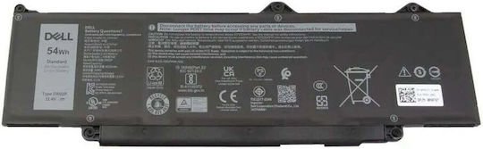 Dell Drive Kompatible Laptop-Batterie für Dell Dell Btry,pri,54whr,3c,lith,smp,ren