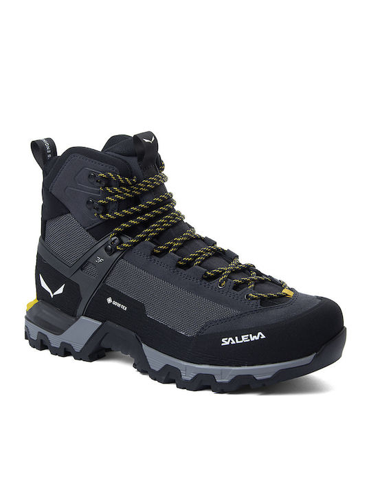 Salewa Mtn Trainer Men's Hiking Boots Waterproof with Gore-Tex Membrane Black