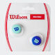 Wilson Ultra Pro Feel Amortizoare de vibrații pentru tenis x 2 Albastru