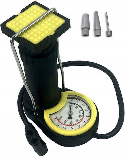 Korbi Mini Fahrradluftpumpe mit Manometer