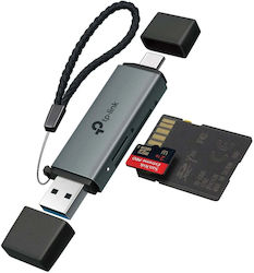 TP-LINK Card Reader USB 3.0 / USB 3.1 for SD/microSD TP-LINK Card Reader USB 3.0 / USB 3.1 for SD/microSD