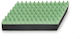 Beeztees Brush for Short-Haired Dogs for Coat Care Green