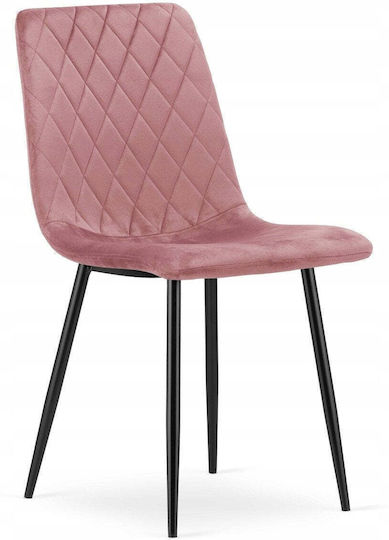Velvet Pink Dining Chair