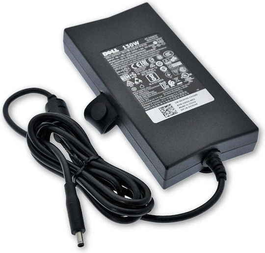 Dell Лаптоп Зарядно Устройство 130W 19.5V със Свалящ Се Кабел За Захранване и с Зарядни Устройства за Лаптоп