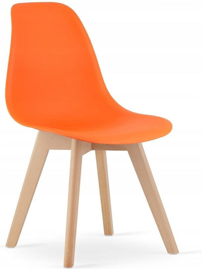 Dining Chair 60x40x50cm Orange Dining Chair 60x40x50cm Orange