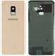 Samsung Galaxy A8 2018 Batterycover+camera Lens Gold Grade A